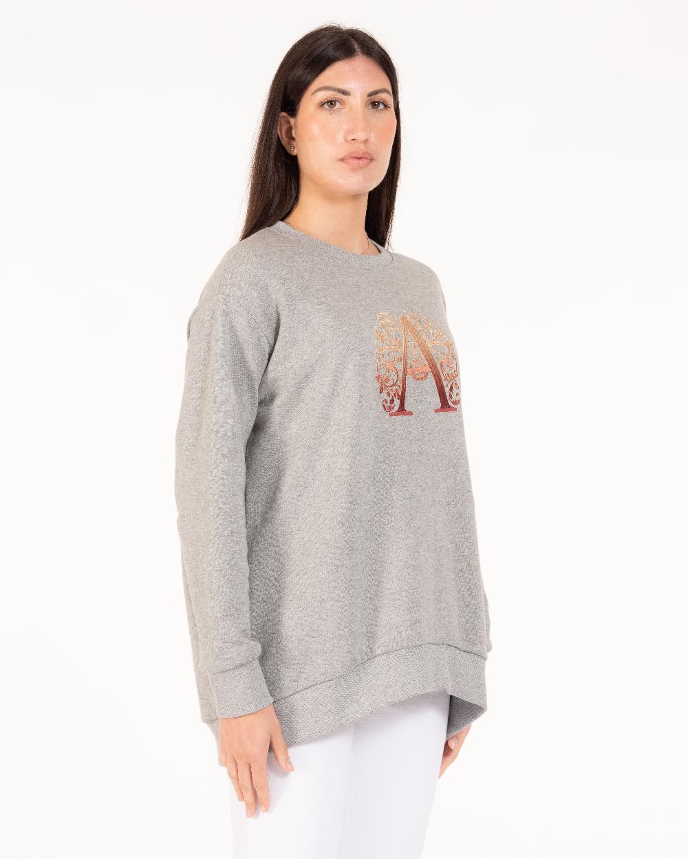 Alessandra chamonix FRANCINE GRIGIO - BEIGE / FELPA Nuova