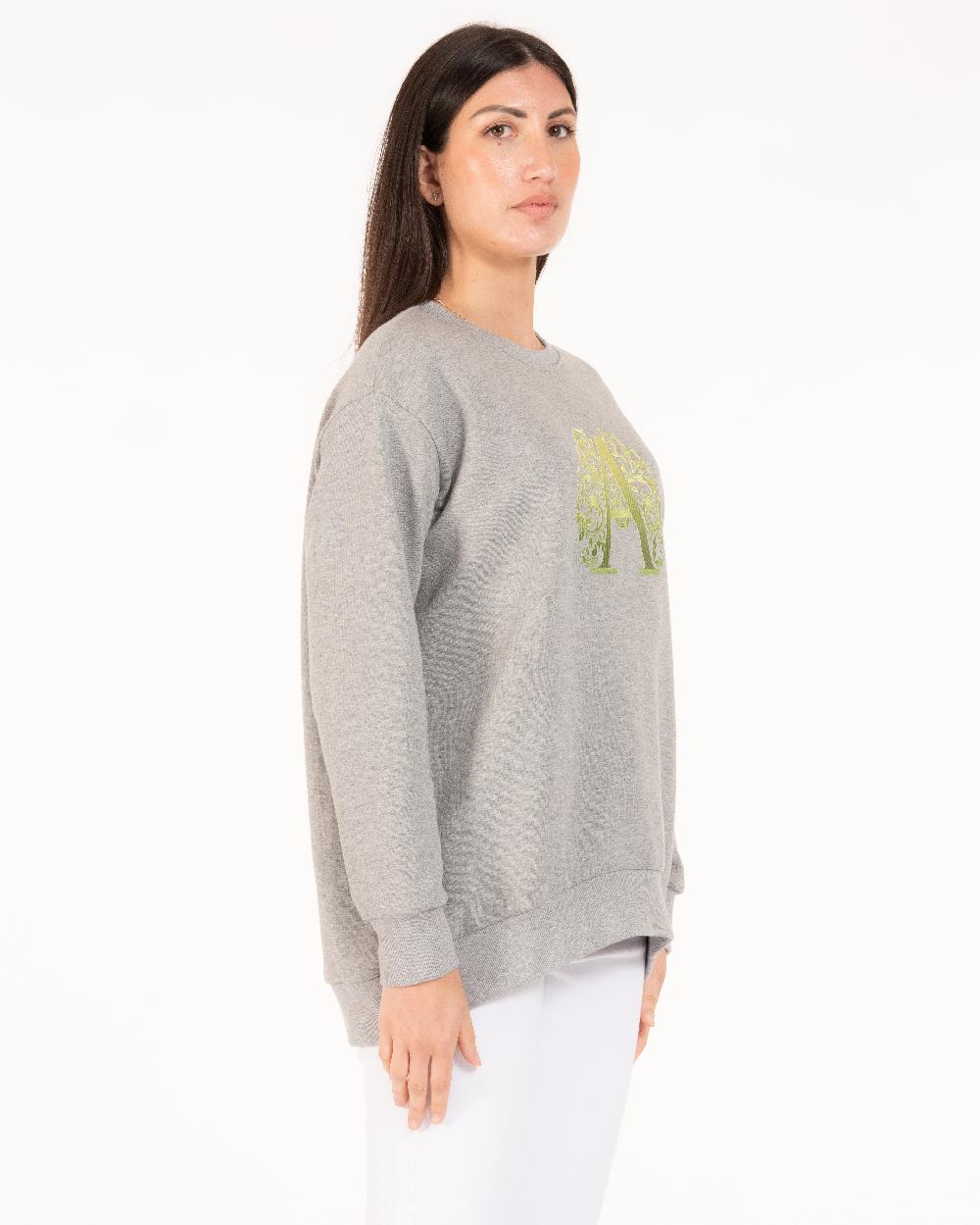 Alessandra chamonix FRANCINE GRIGIO - VERDE/ FELPA Moda