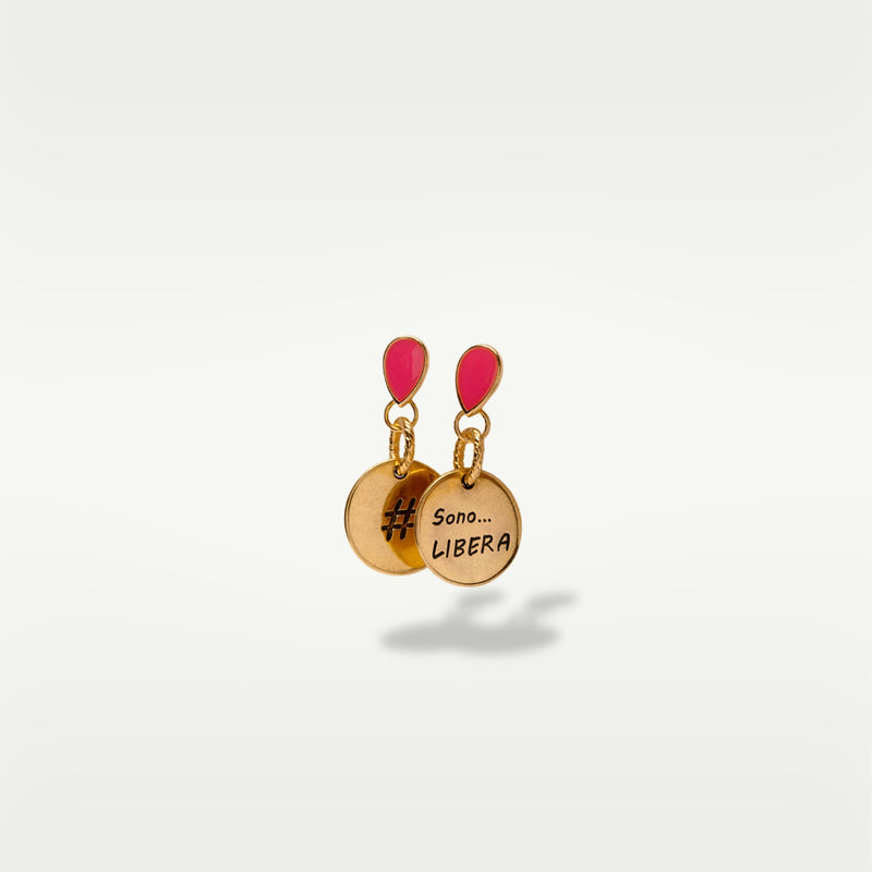 ALMALA ORECCHINO #SENTIMENT | FUCSIA Fino Al -60%