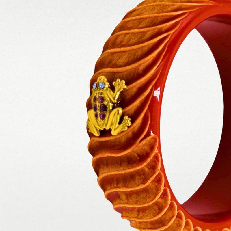 ALMALA BRACCIALE ACETATE FROG | MATTONE CHIARO Negozi Online