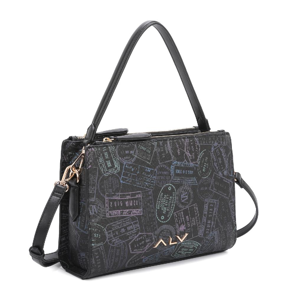 Alv by alviero martini Borsa a spalla Passport Classic – ALVB7108 Vendite Flash