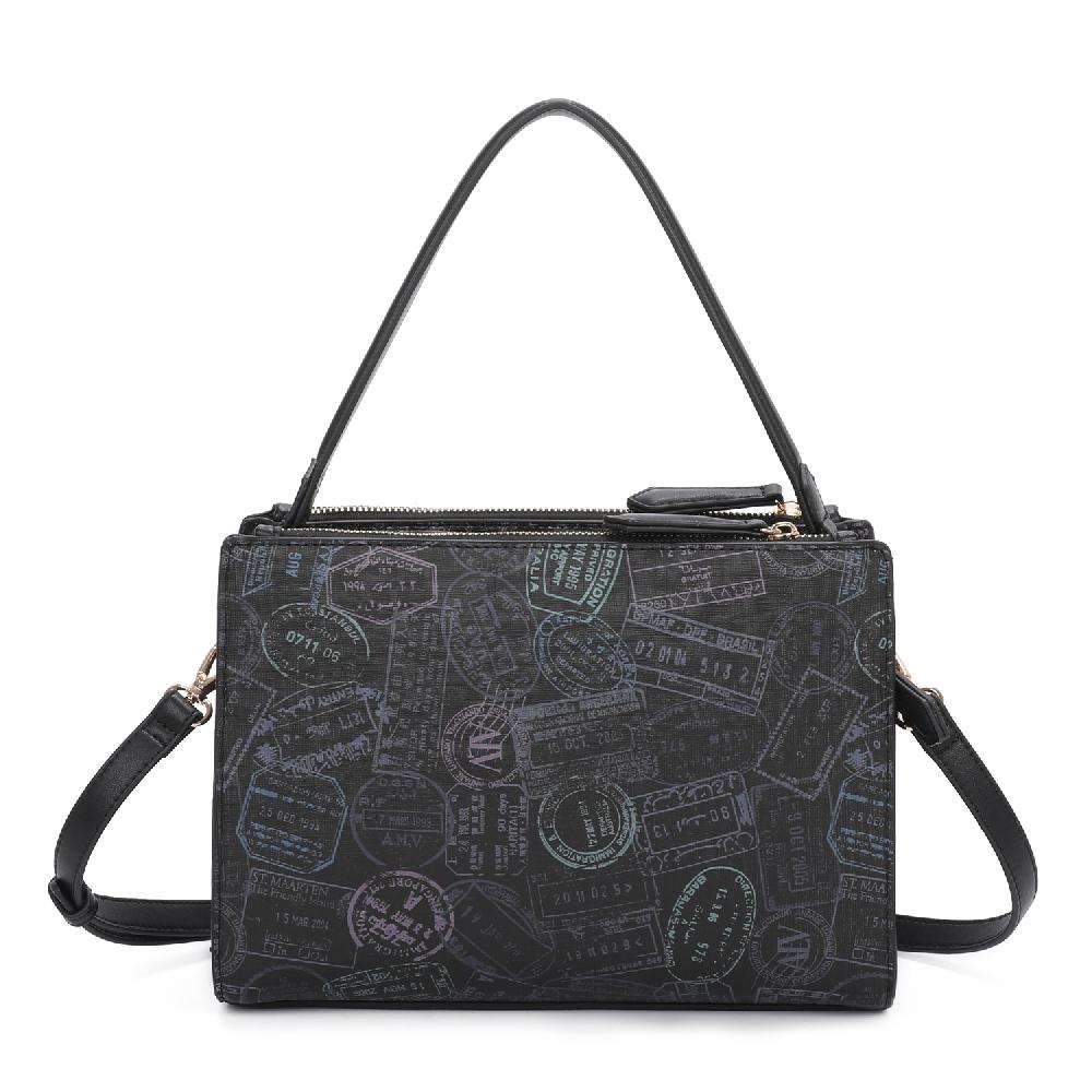 Alv by alviero martini Borsa a spalla Passport Classic – ALVB7108 Vendite Flash