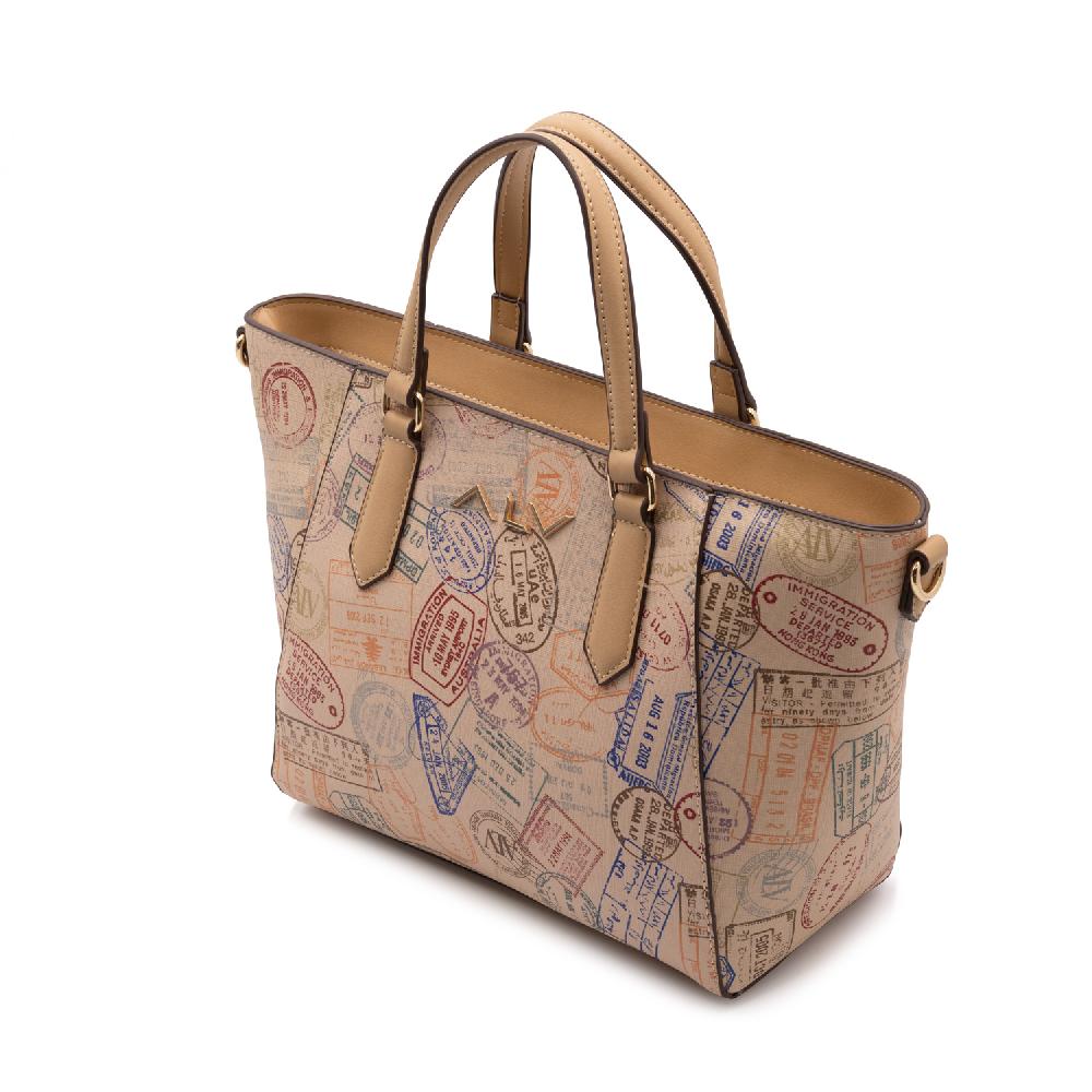 Alv by alviero martini Borsa a mano Passport Classic – ALVB7102 Moda