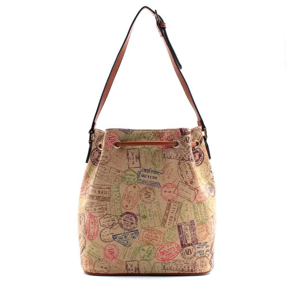 Alv by alviero martini Borsa a secchiello Passport – AL904B0448 Nuovo