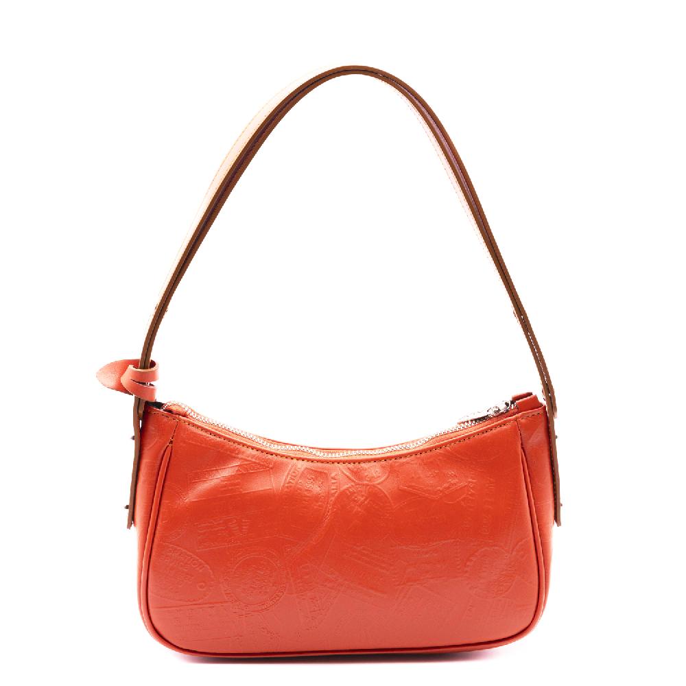 Alv by alviero martini Borsa a mezzaluna in pelle stampa Passport – ALVBT200X Promozione Limitata