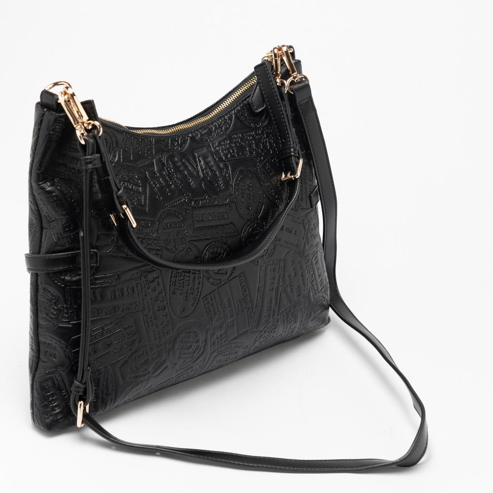 Alv by alviero martini Hobo Medium bag debossed passport ALV by Alviero Martini – ALVB9202 In Saldo