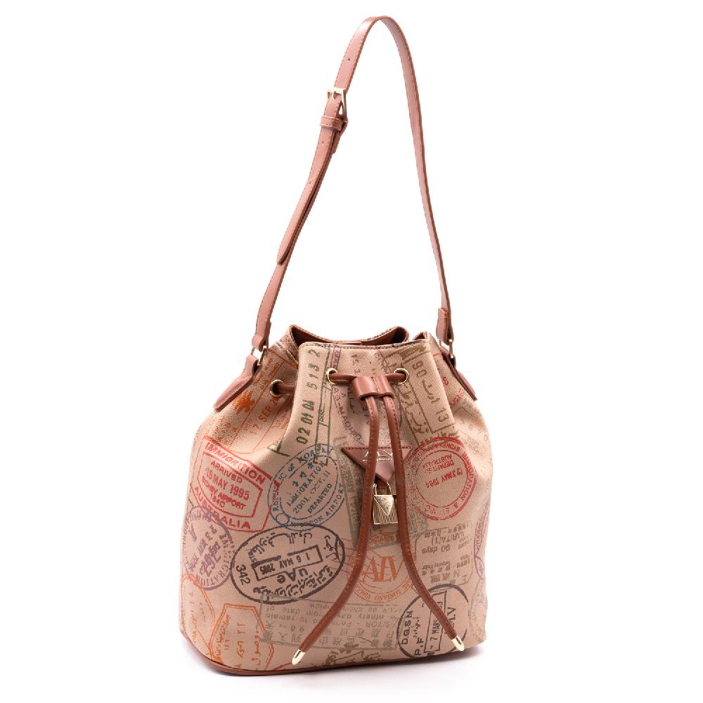 Alv by alviero martini Borsa a secchiello Big Logo – AL904B3211 Hotsell