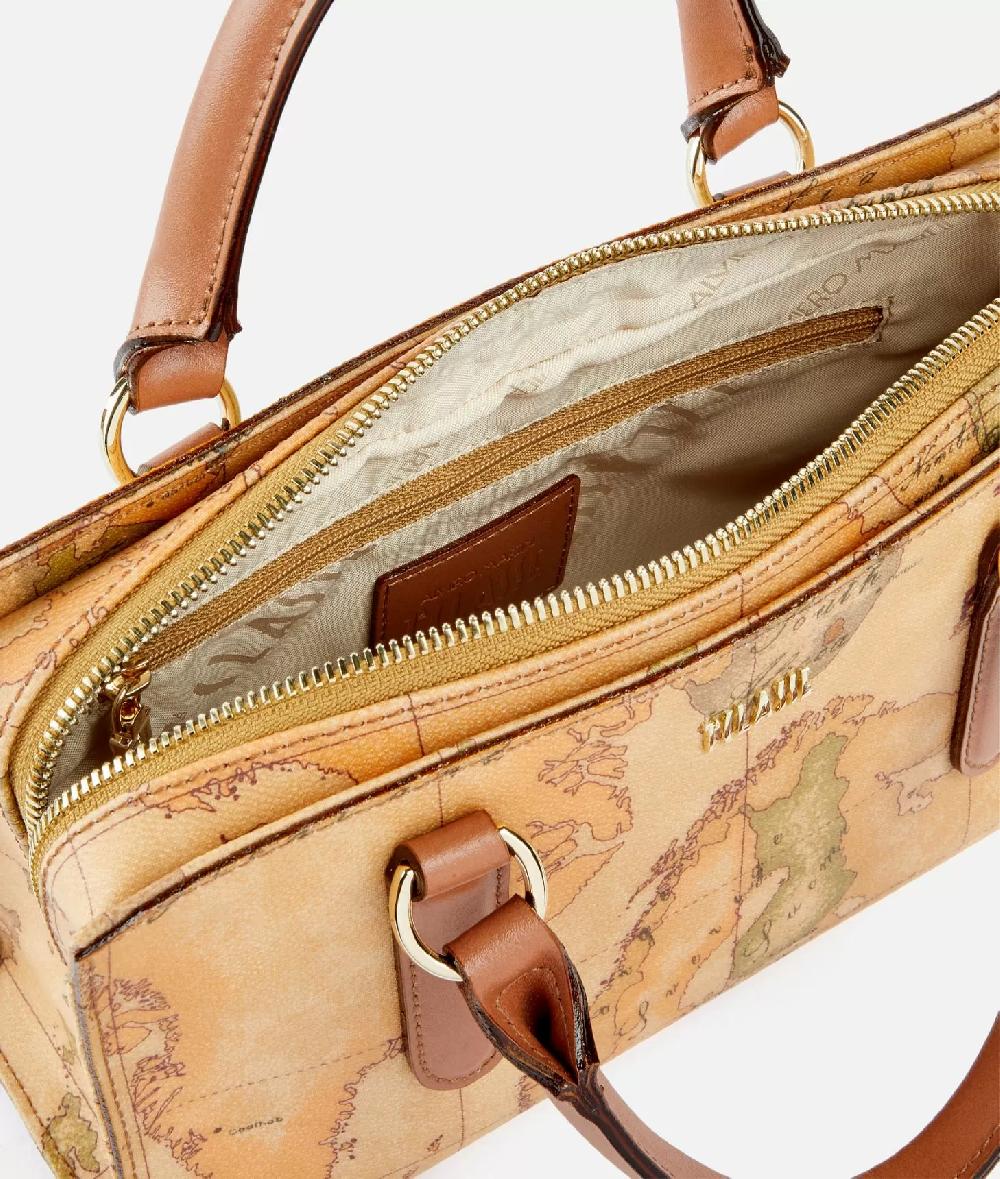 Alviero martini 1a classe Geo Classic borsa a mano con tracolla a nastro Offerte