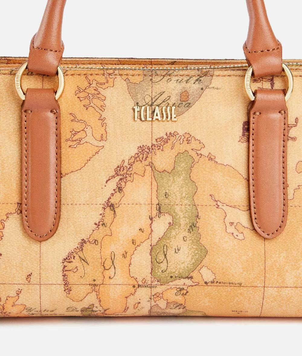 Alviero martini 1a classe Geo Classic borsa a mano con tracolla a nastro Offerte