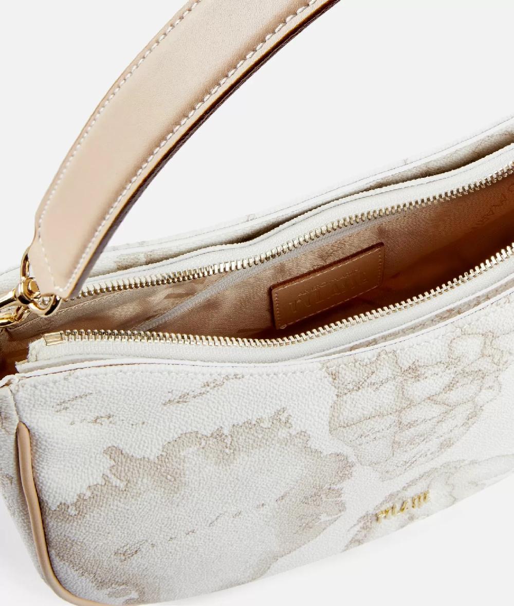 Alviero martini 1a classe Geo White sottospalla con tracolla Saldi Di Fabbrica