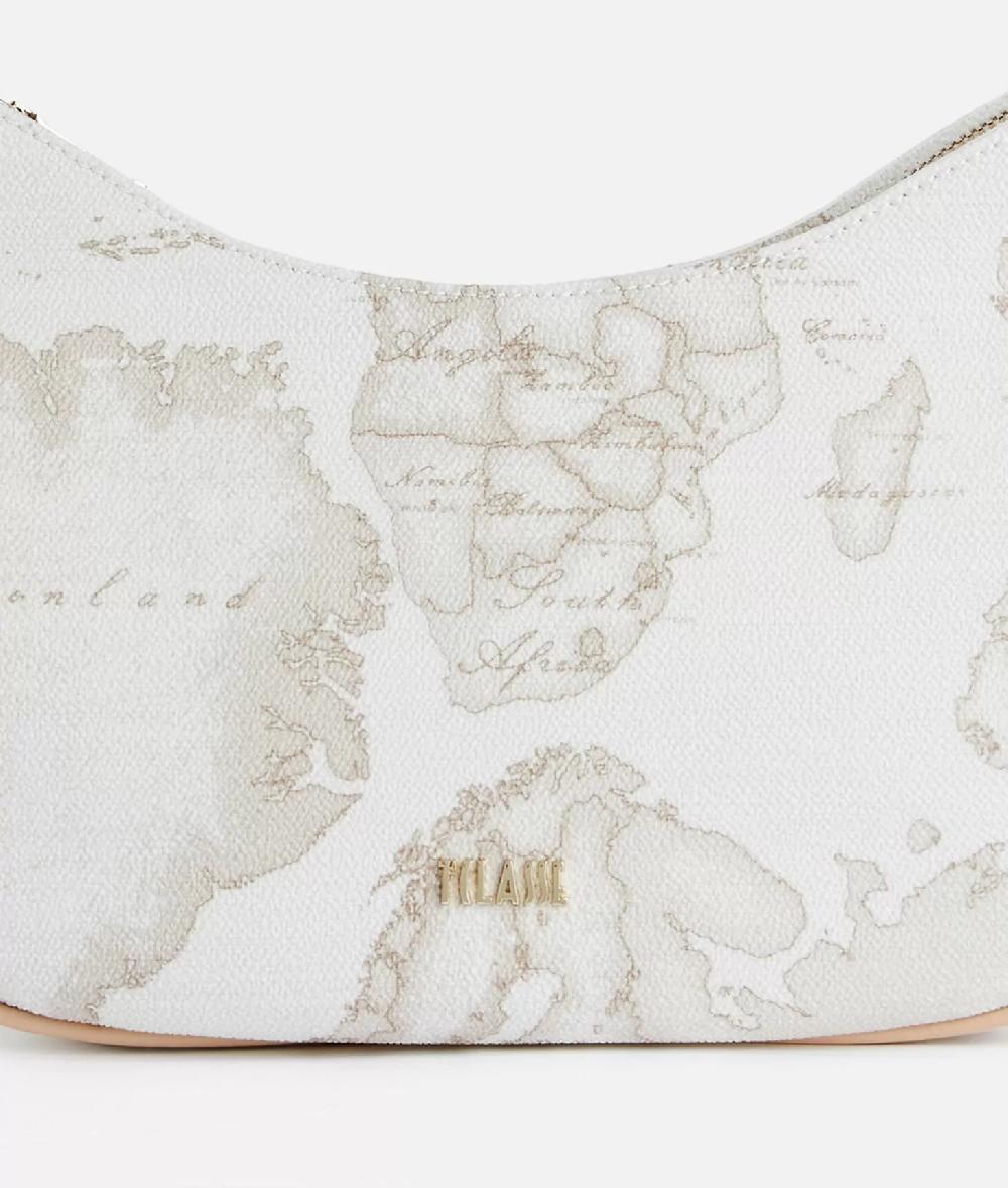 Alviero martini 1a classe Geo White sottospalla con tracolla Saldi Di Fabbrica