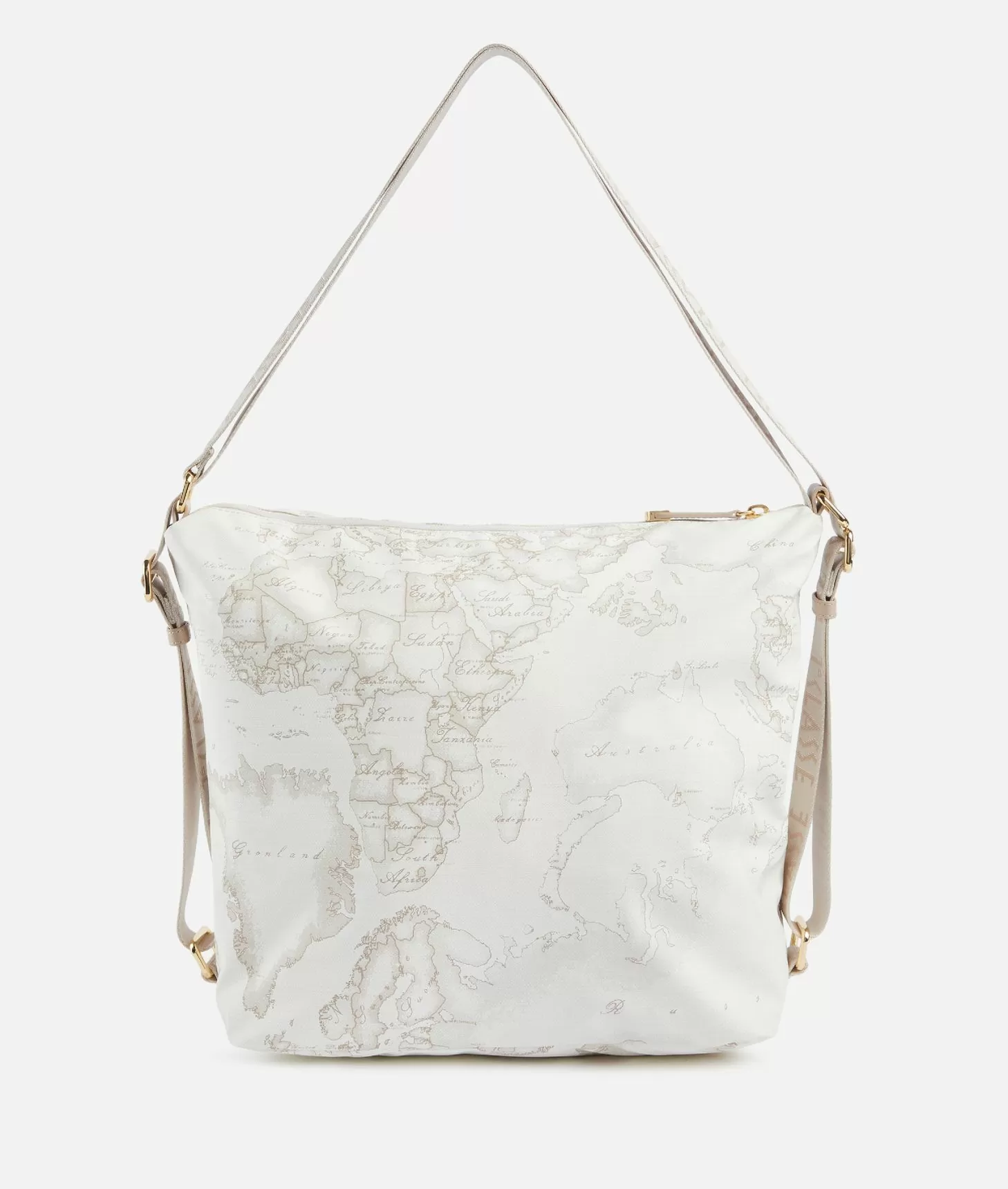 Alviero martini 1a classe Geo Soft White borsa hobo doppia portabilità Negozi Online