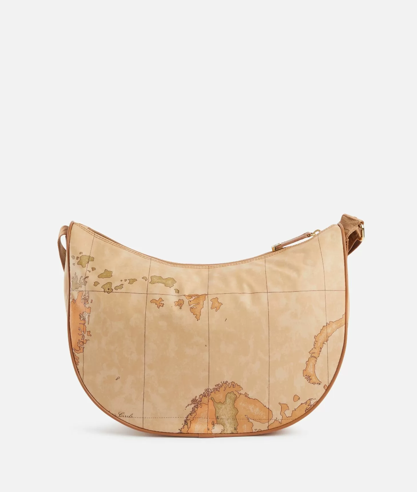 Alviero martini 1a classe Geo Soft tracolla a mezzaluna media con tasca Consegna Veloce