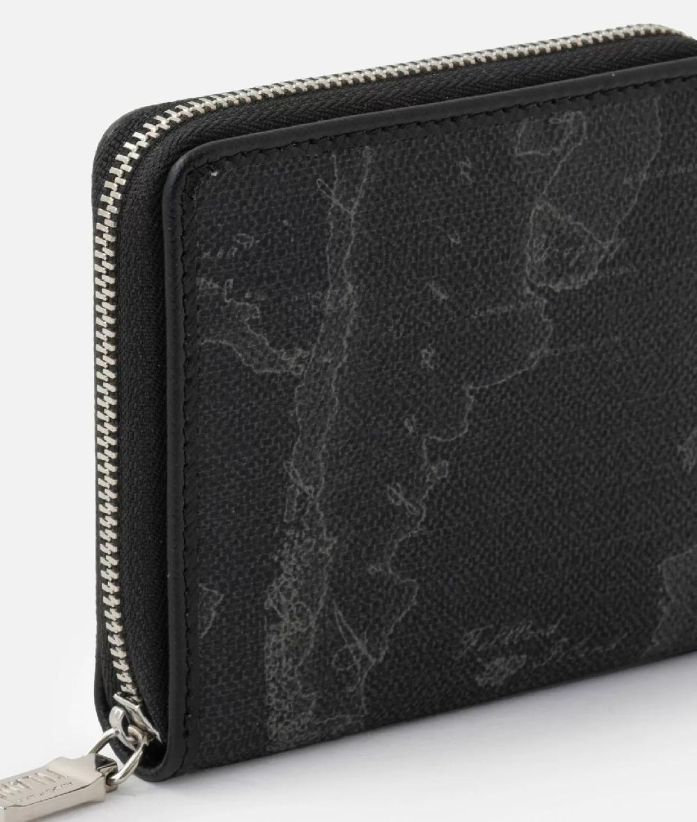 Alviero martini 1a classe Geo Black portafoglio ziparound piccolo Sottocosto