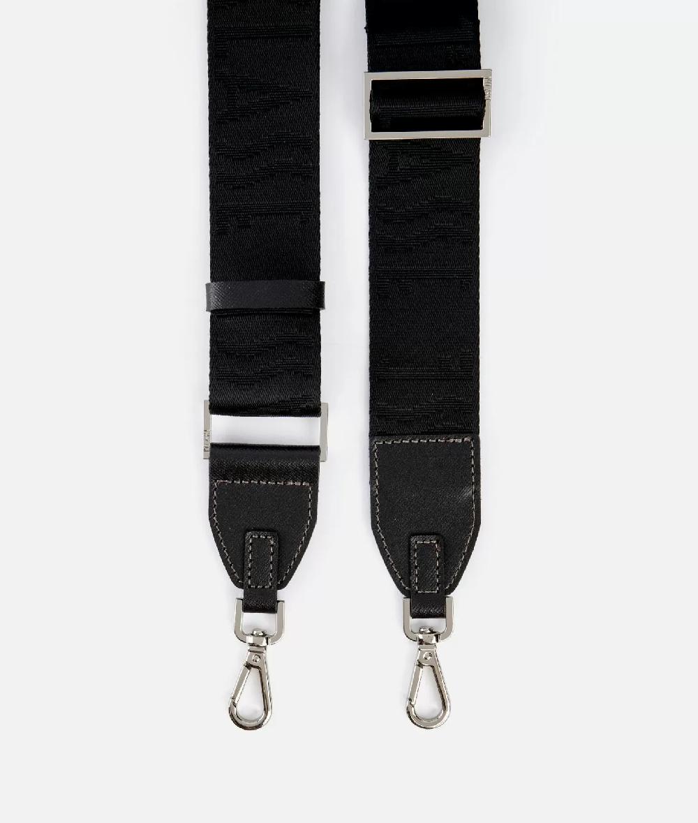 Alviero martini 1a classe Tracolla in nastro con logo 1ᴬ Classe Nera Online