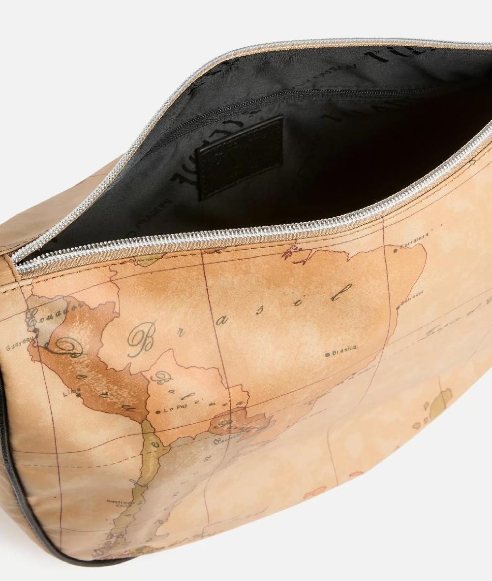 Alviero martini 1a classe Borsa sottospalla Donnavventura in tessuto soft Geo Classic Consegna Veloce