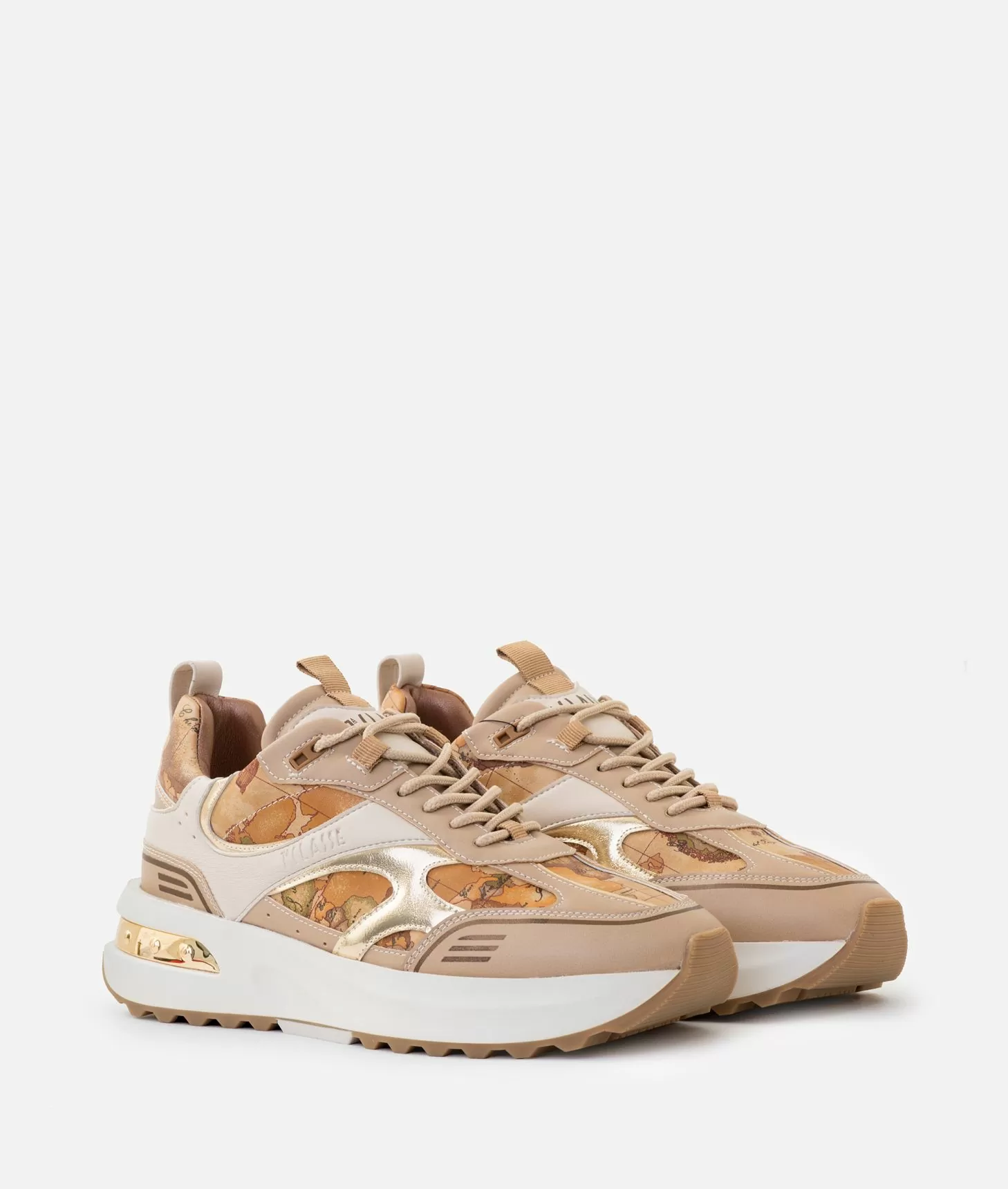 Alviero martini 1a classe Geo Road Buenos Aires sneakers in eco nappa Naturali Sconto