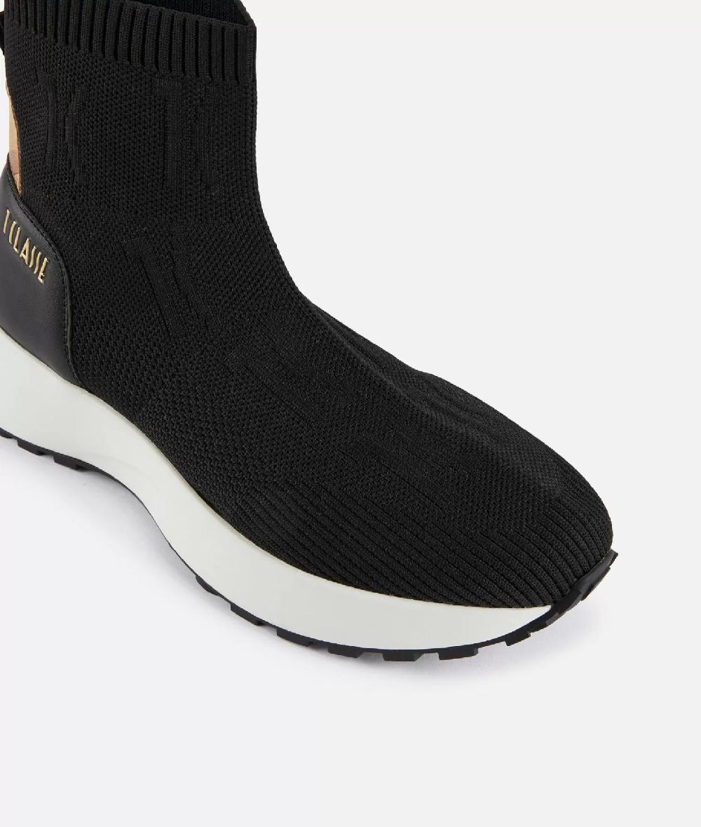 Alviero martini 1a classe Running a calza con motivo Monogram 1C Nere Vendita Calda
