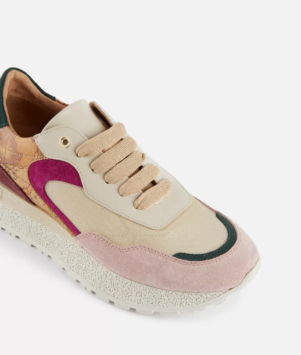 Alviero martini 1a classe Running in pelle scamosciata con mix materico Multicolor I Più Venduti