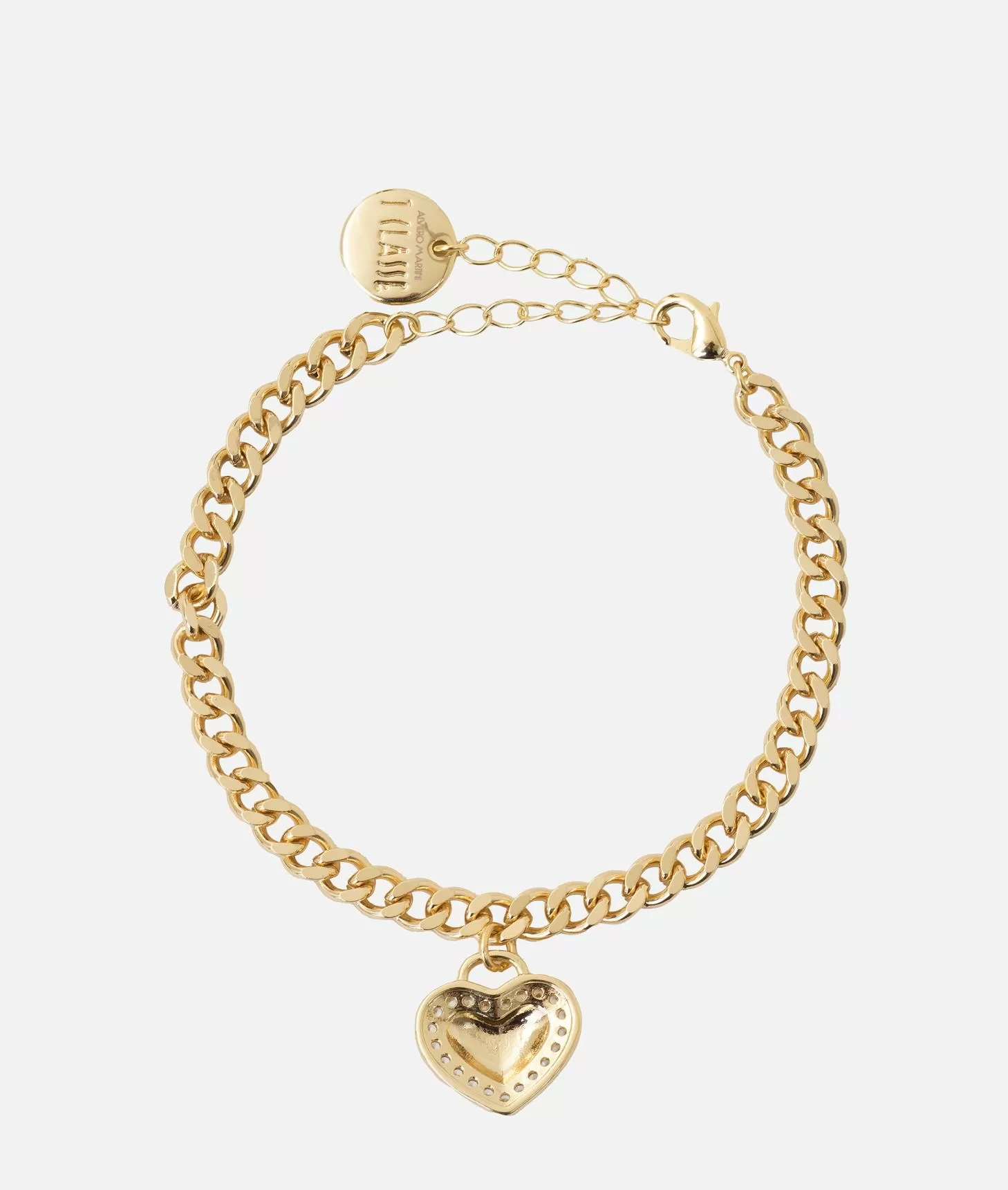 Alviero martini 1a classe Bracciale Cuore d'Inverno Oro Moda