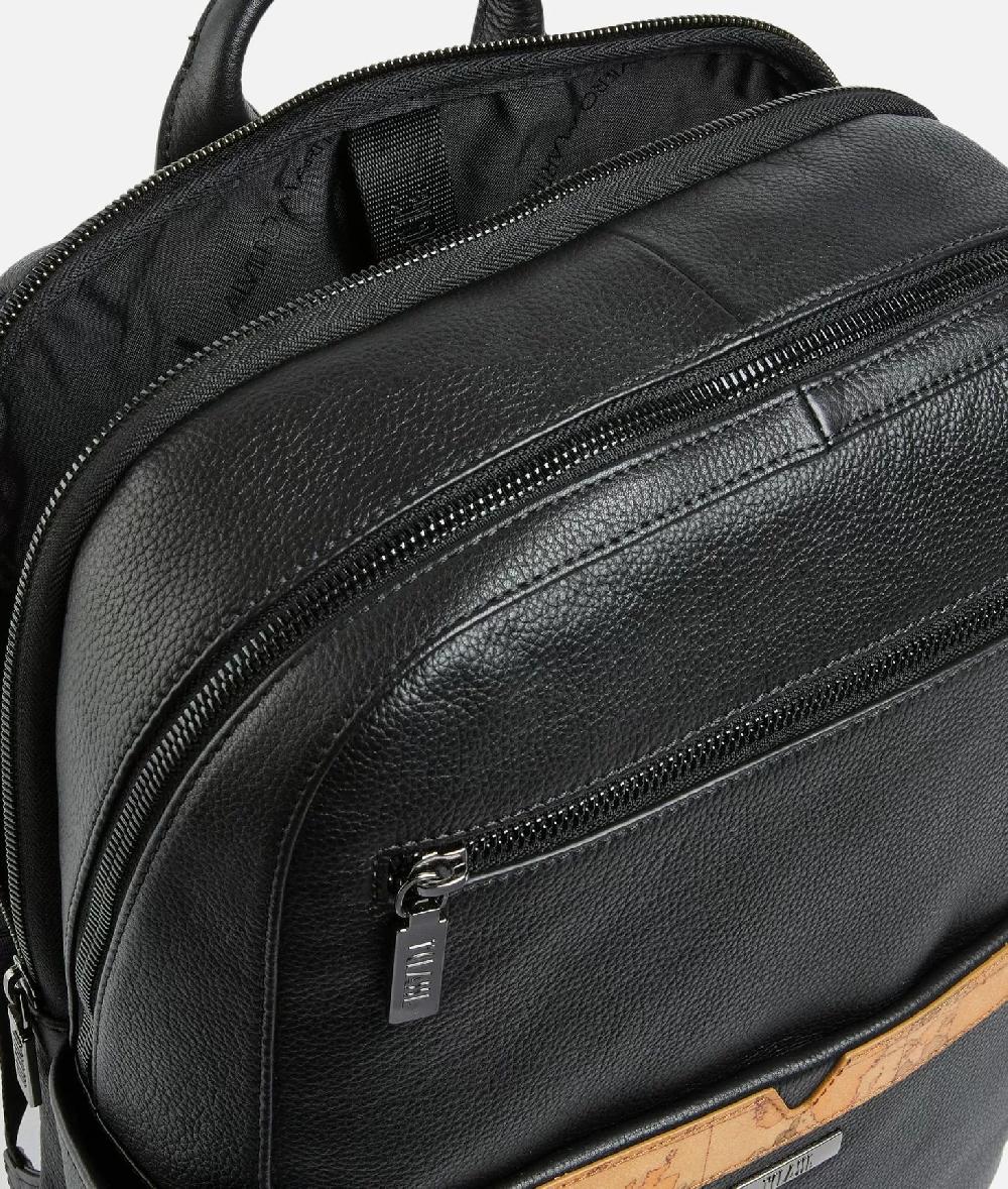 Alviero martini 1a classe Beta Leather zaino portacomputer Nero Sottocosto
