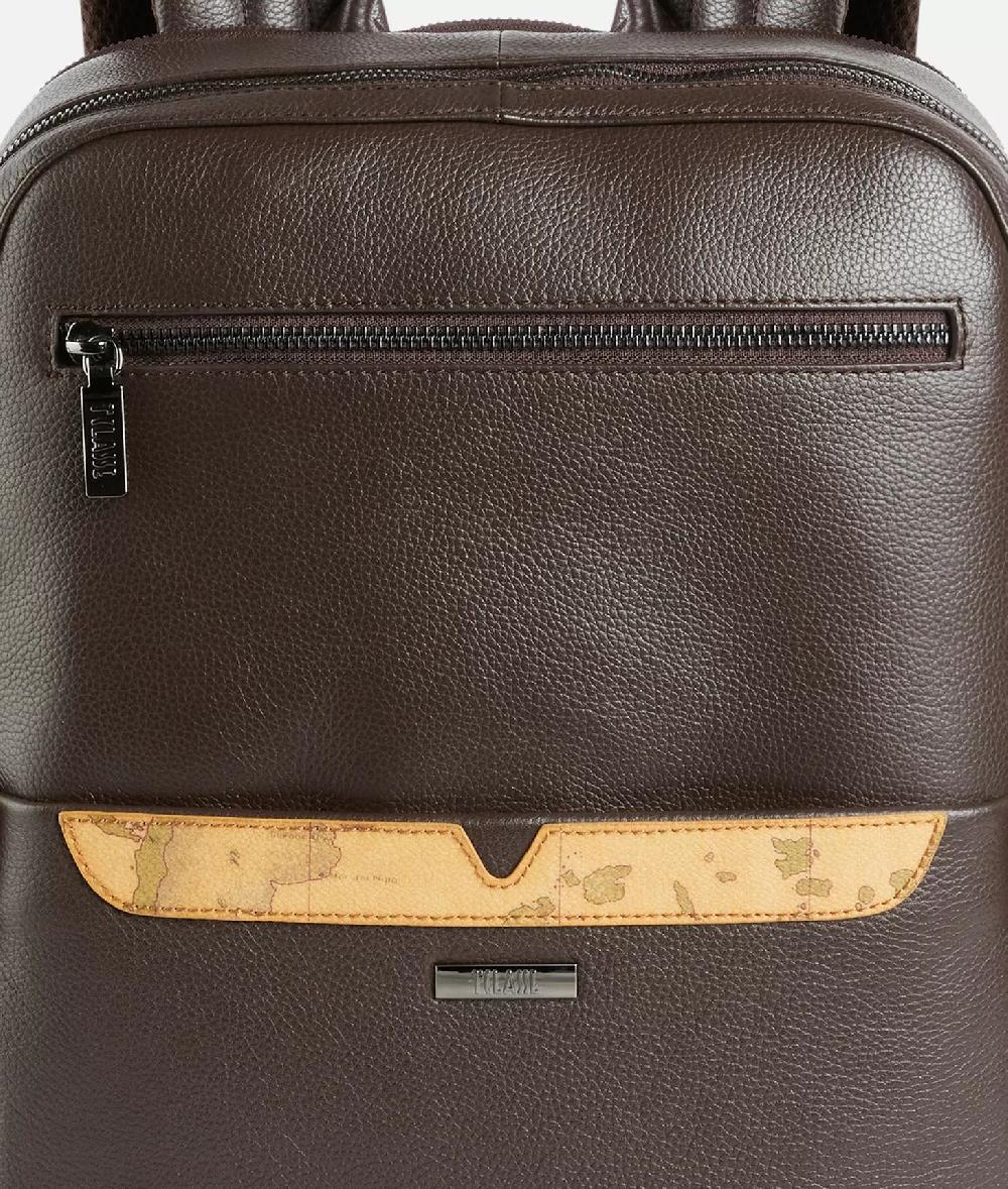 Alviero martini 1a classe Beta Leather zaino portacomputer Testa Di Moro Convenienza