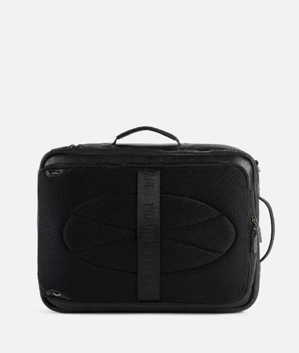 Alviero martini 1a classe Beta Leather zaino da viaggio tripla portabilità Nero Novità
