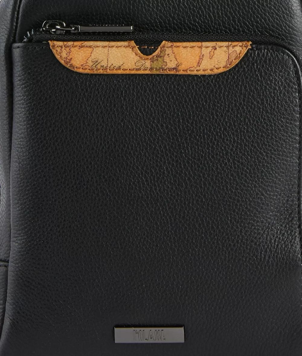 Alviero martini 1a classe Beta Leather bandoliera piccola Nera Economico