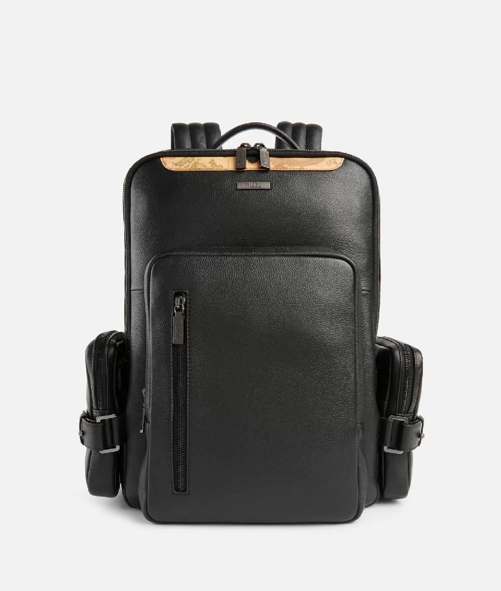 Alviero martini 1a classe Beta Leather zaino portacomputer Nero Outlet