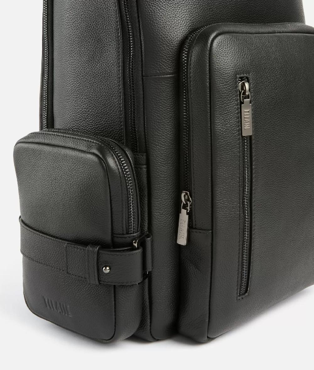 Alviero martini 1a classe Beta Leather zaino portacomputer Nero Outlet