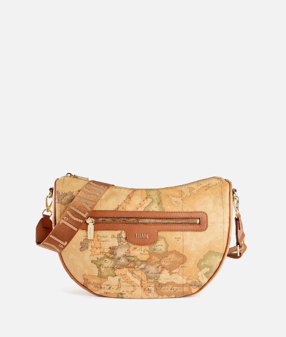 Alviero martini 1a classe Geo Classic tracolla a mezzaluna Vendita Calda