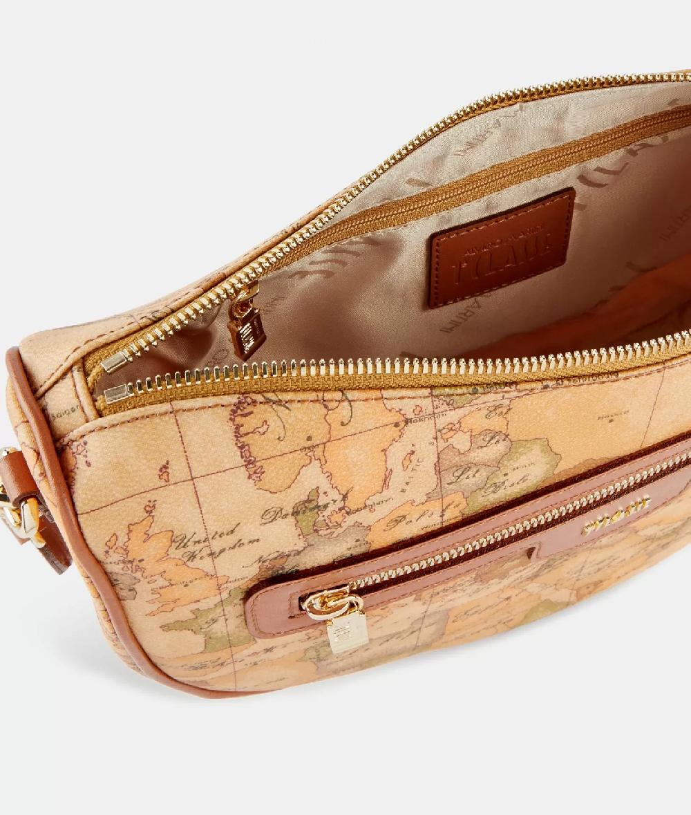 Alviero martini 1a classe Geo Classic tracolla a mezzaluna Vendita Calda