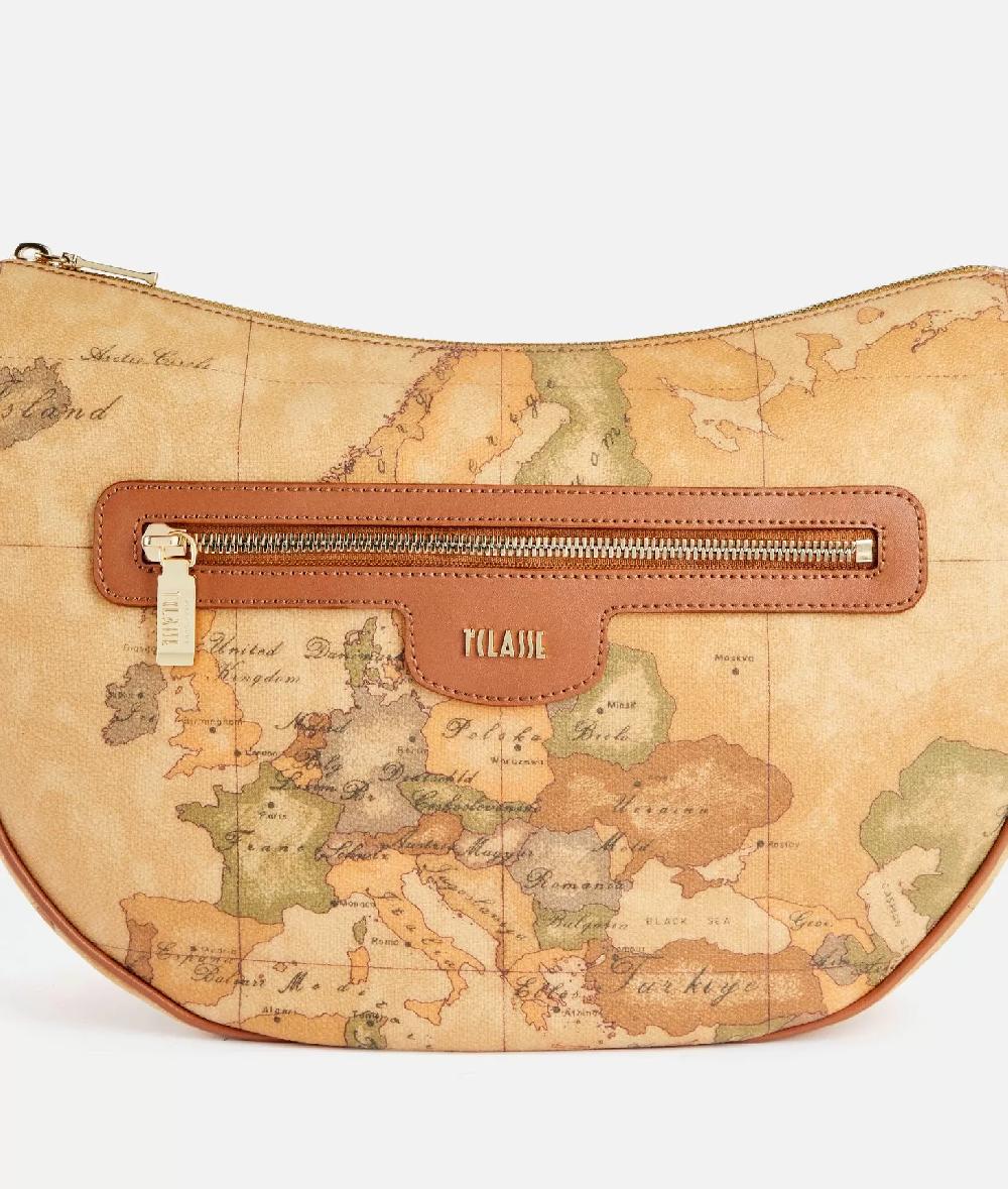 Alviero martini 1a classe Geo Classic tracolla a mezzaluna Vendita Calda