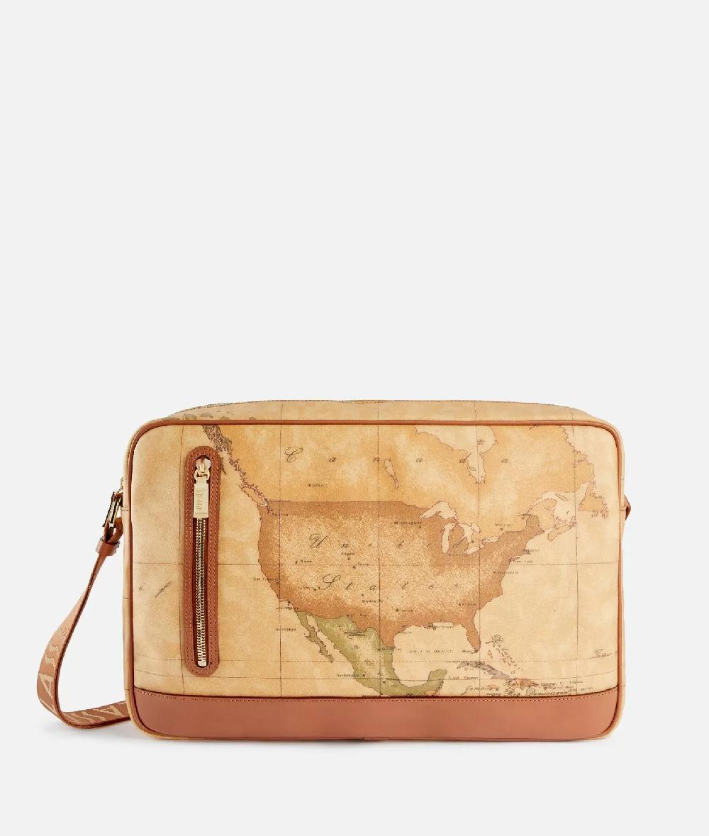 Alviero martini 1a classe Geo Classic borsa messenger Vendita Economica