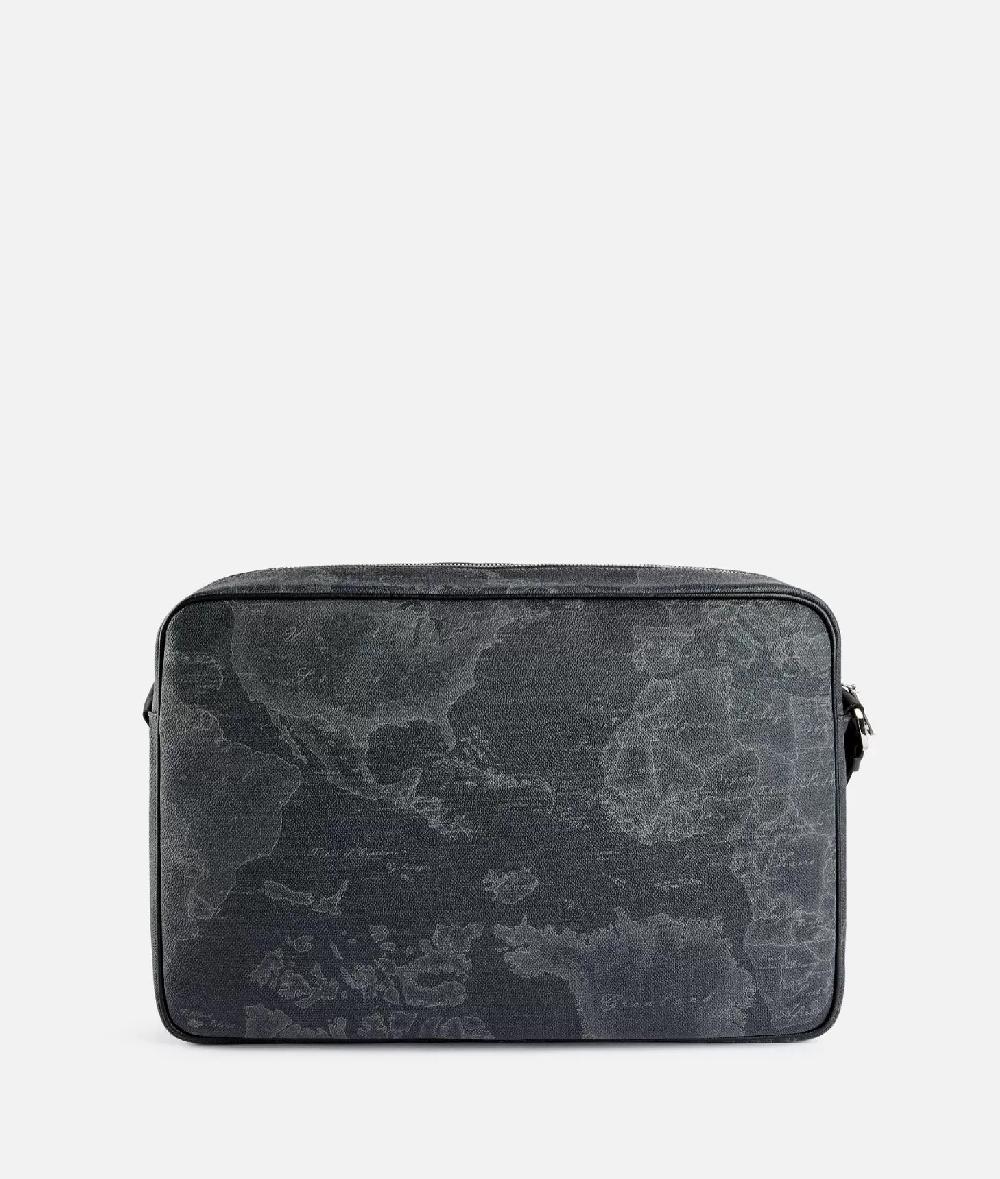 Alviero martini 1a classe Geo Black borsa messenger Saldi Di Fabbrica