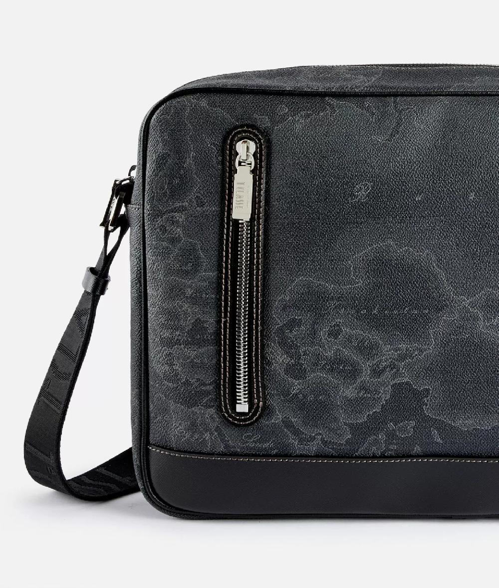 Alviero martini 1a classe Geo Black borsa messenger Saldi Di Fabbrica
