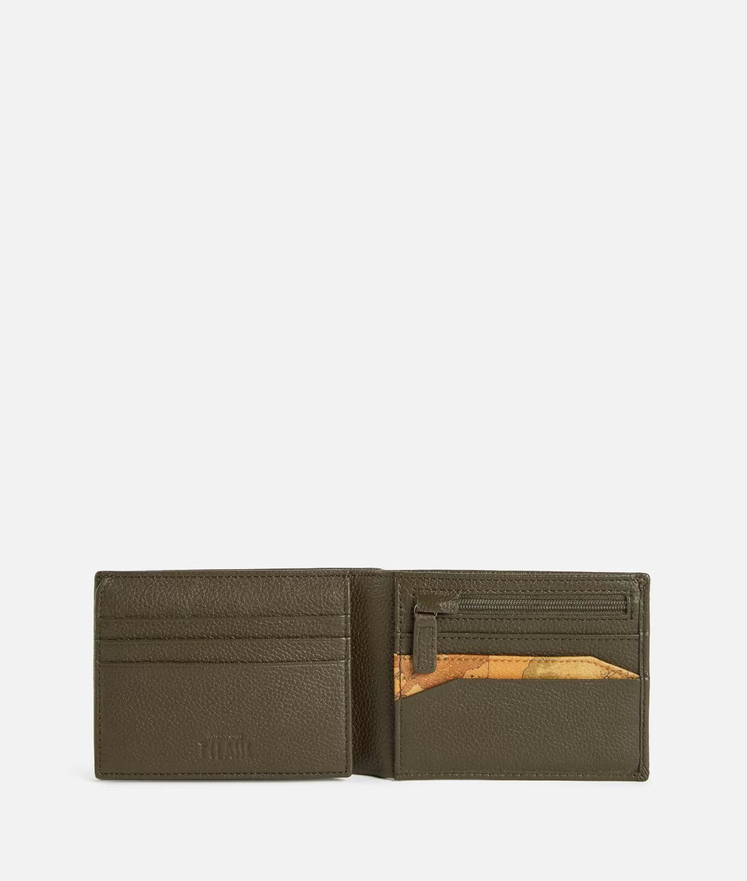 Alviero martini 1a classe Beta Leather portafoglio medio Verde Militare Negozi Online