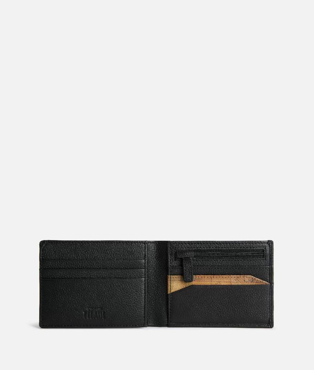Alviero martini 1a classe Beta Leather portafoglio medio Nero Promozione Limitata