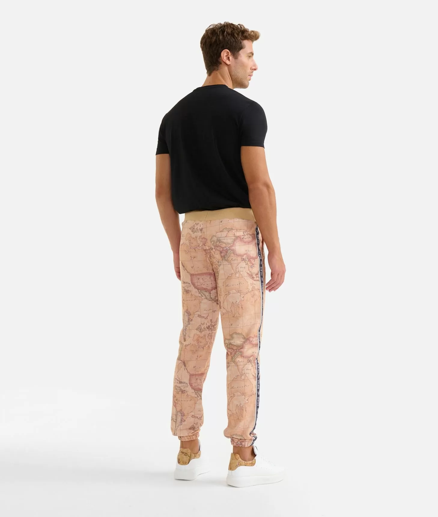 Alviero martini 1a classe Pantaloni jogging con loghi Geo Classic Vendita
