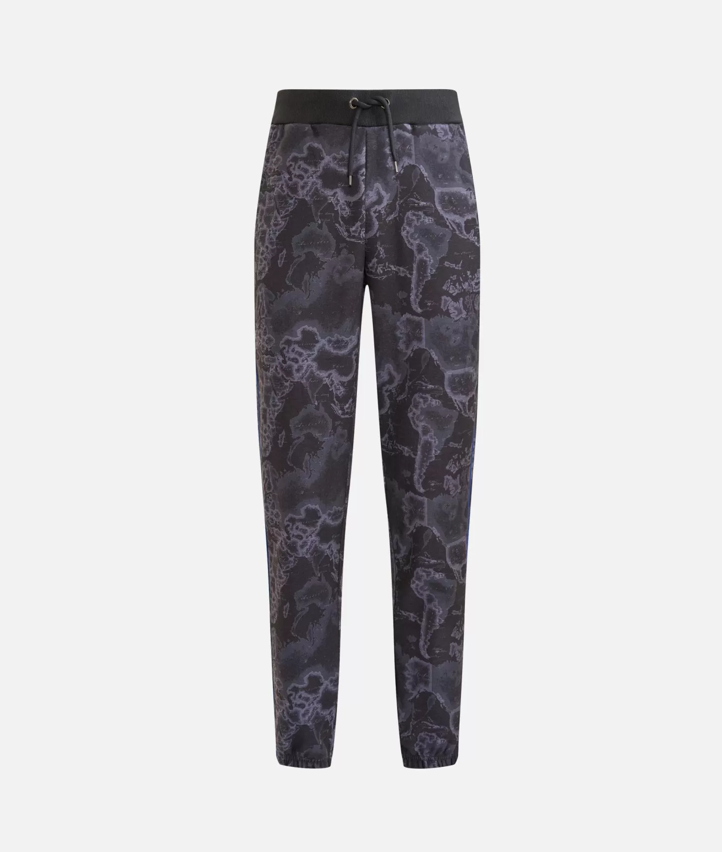 Alviero martini 1a classe Pantaloni jogging stampa Geo Night Neri Negozi Online