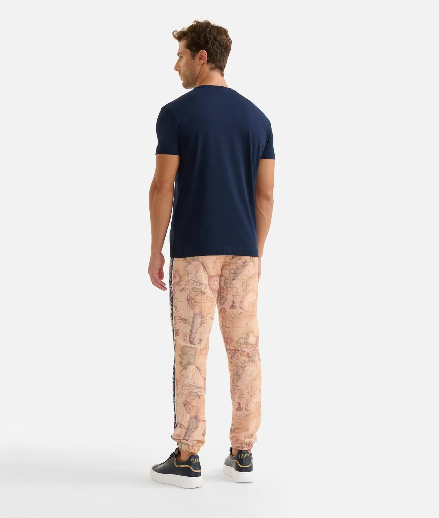 Alviero martini 1a classe T-shirt in cotone con logo 1ᴬ Classe Essentia Blu Navy Online