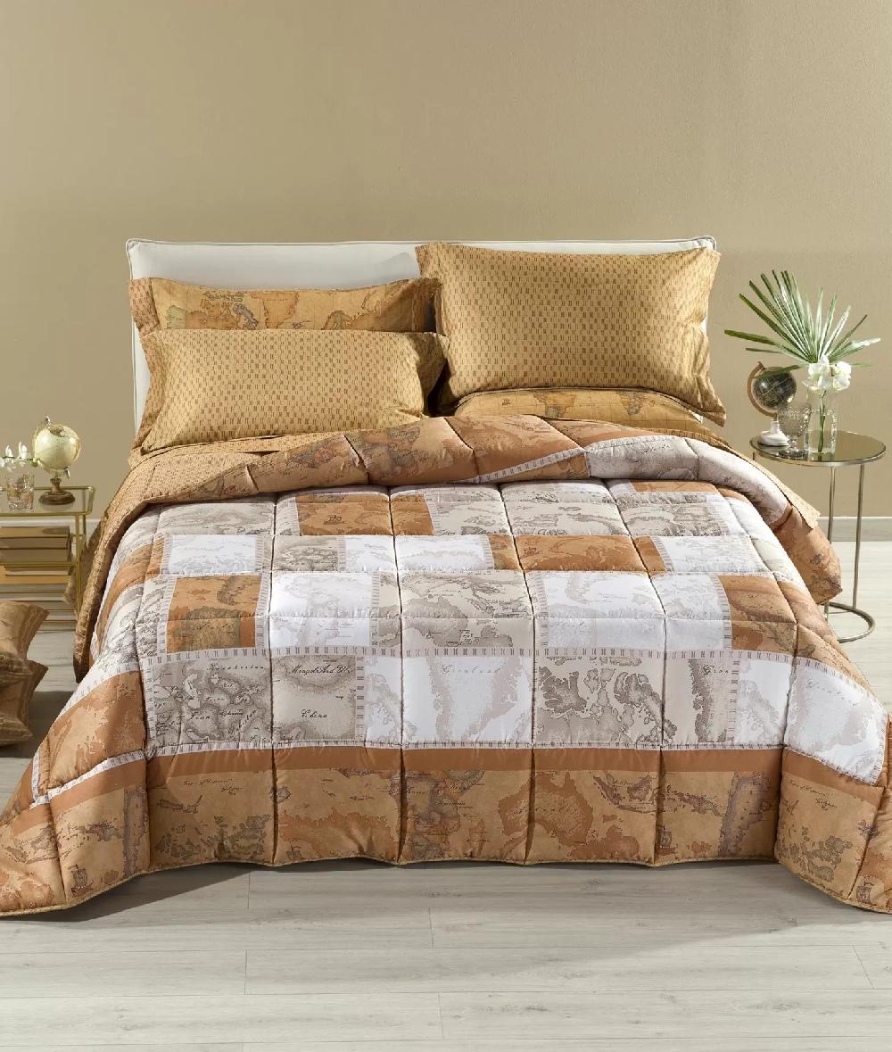 Alviero martini 1a classe Trapunta in raso di cotone stampa Geo Patchwork Vendite Flash