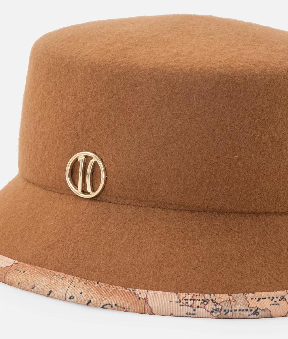 Alviero martini 1a classe Cloche in feltro Taupe Chiaro Ultimo giorno