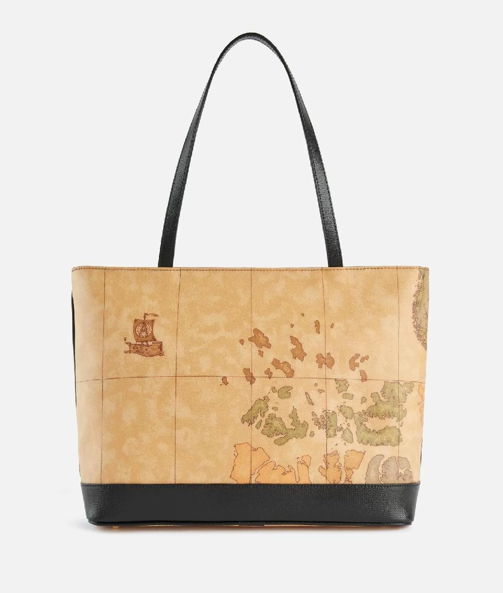 Alviero martini 1a classe 3D Geo borsa shopping Nera Economico