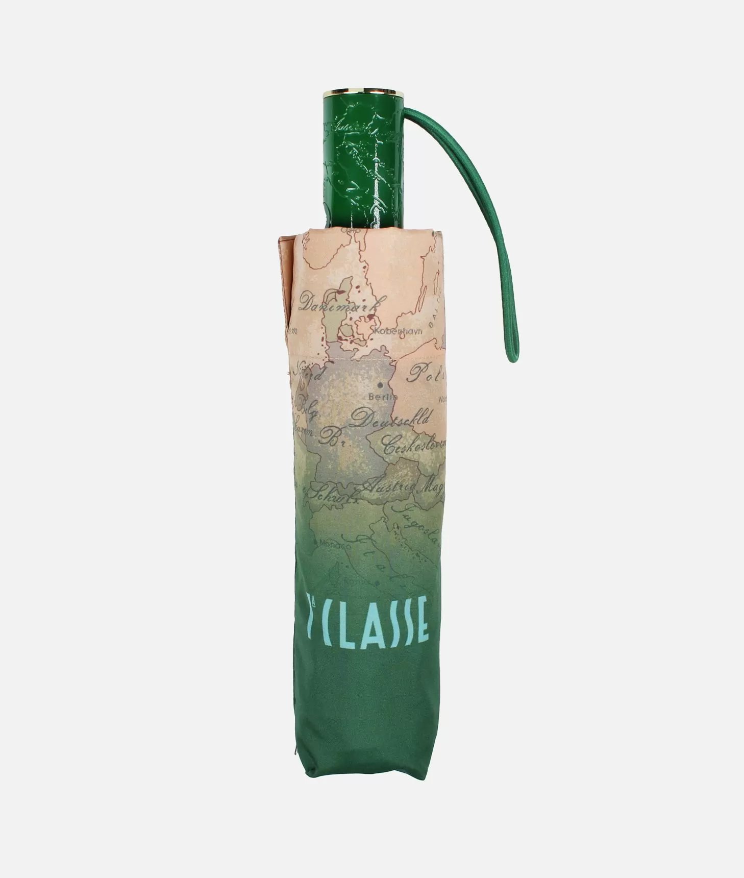 Alviero martini 1a classe Ombrello Geo Sfumato mini Verde Vendita Economica