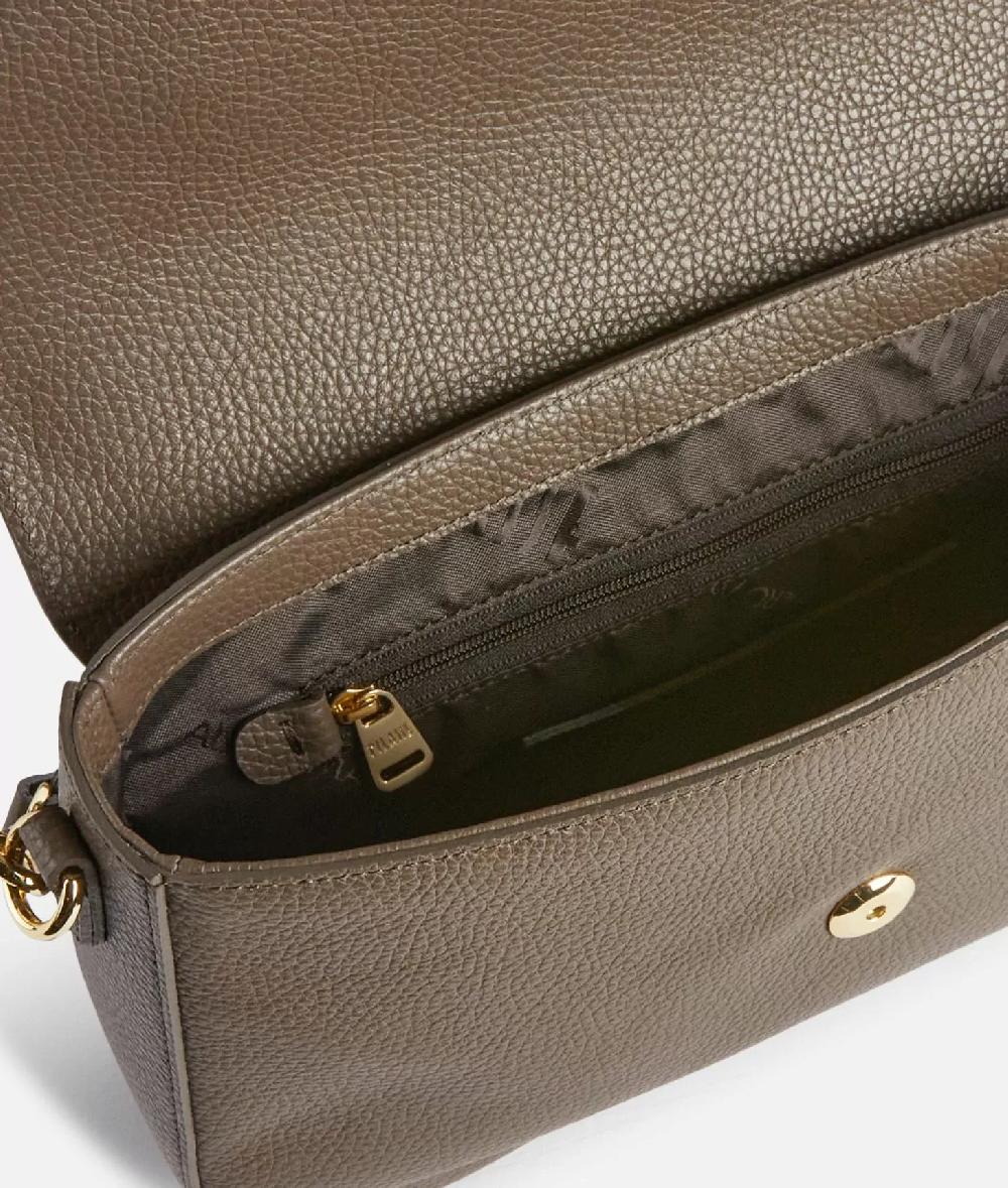 Alviero martini 1a classe Inspiring Bag tracolla con patta Taupe Scuro 2025