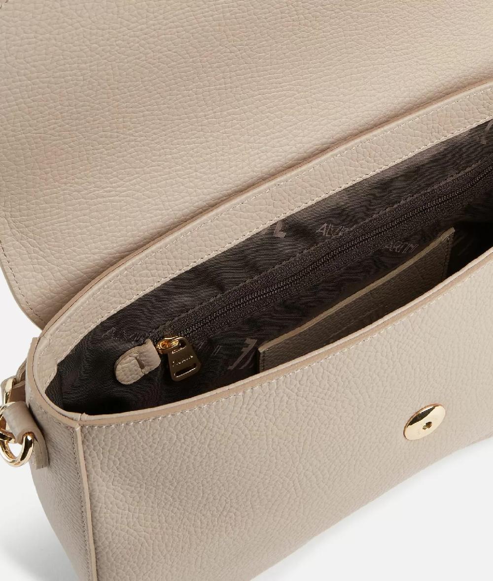 Alviero martini 1a classe Inspiring Bag tracolla con patta Taupe Chiaro In Linea