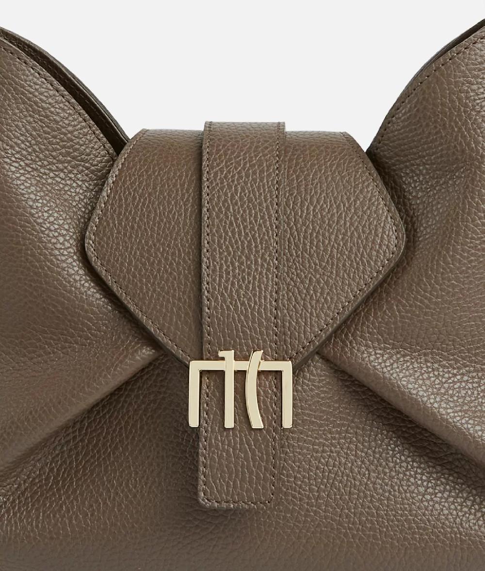 Alviero martini 1a classe Inspiring Bag borsa sottospalla grande Taupe Scuro Nuovo
