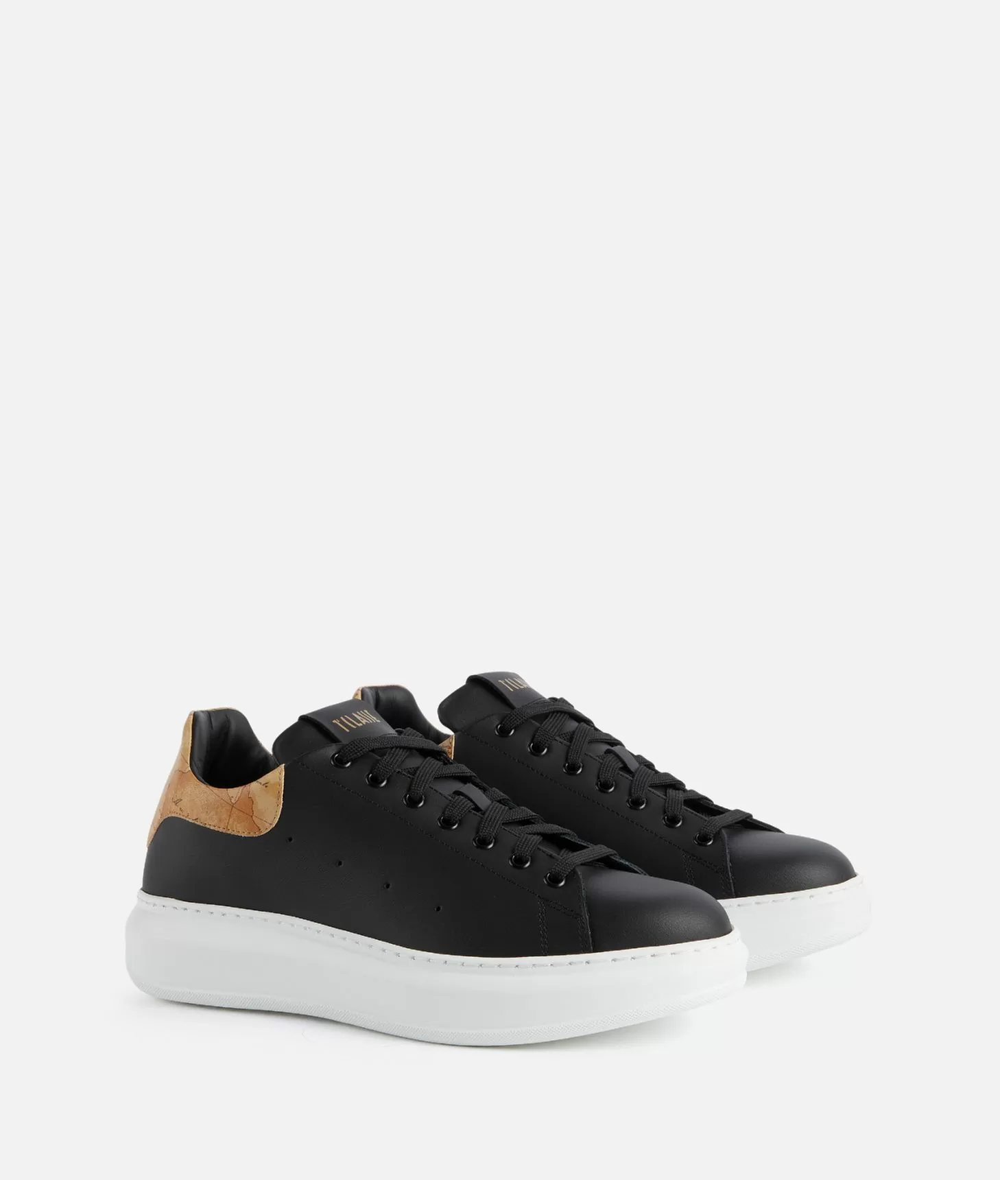 Alviero martini 1a classe Sneakers in pelle liscia Nere Shopping Online