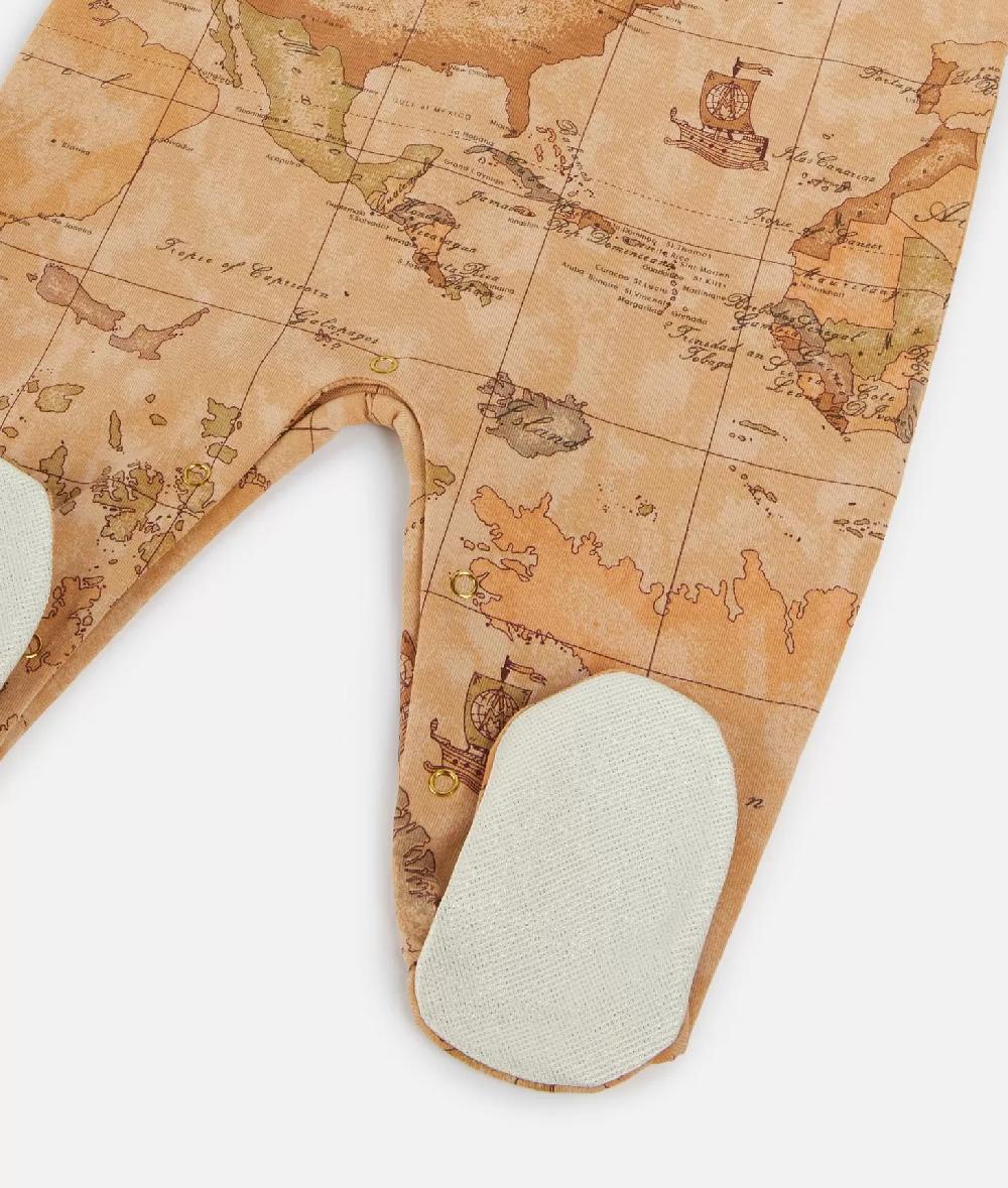 Alviero martini 1a classe Tutina in cotone coniglietto Geo Classic Italy